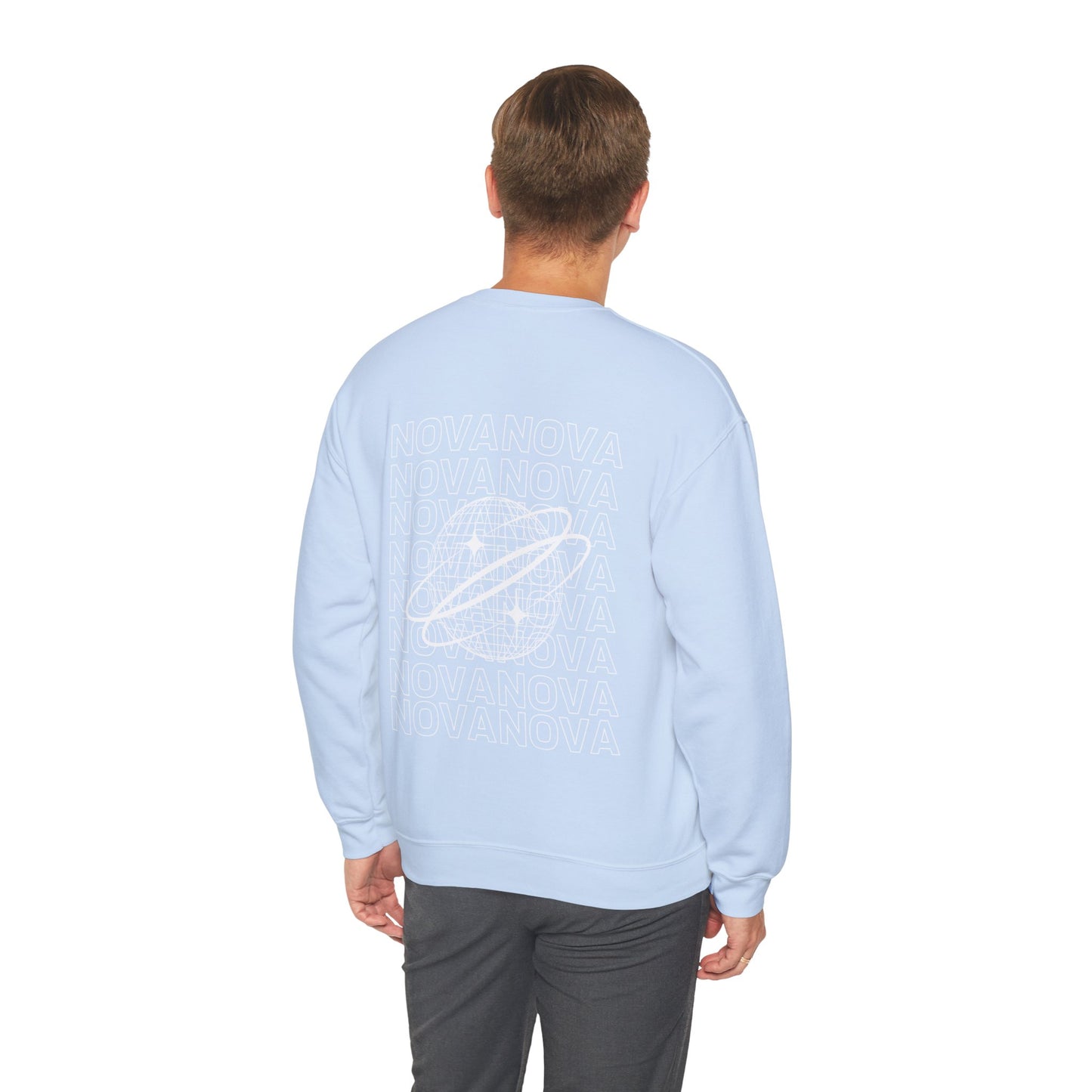 Light Blue Infinite Nova Crewneck